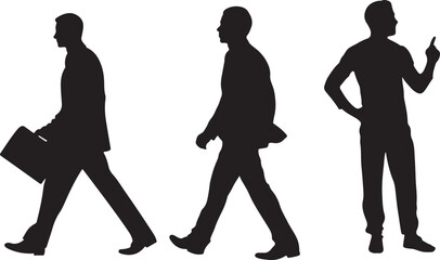  man sihlouete. vector design