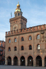 The old town of Bologna, Emilia-Romagna, Italy