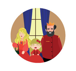 royal family illustration
