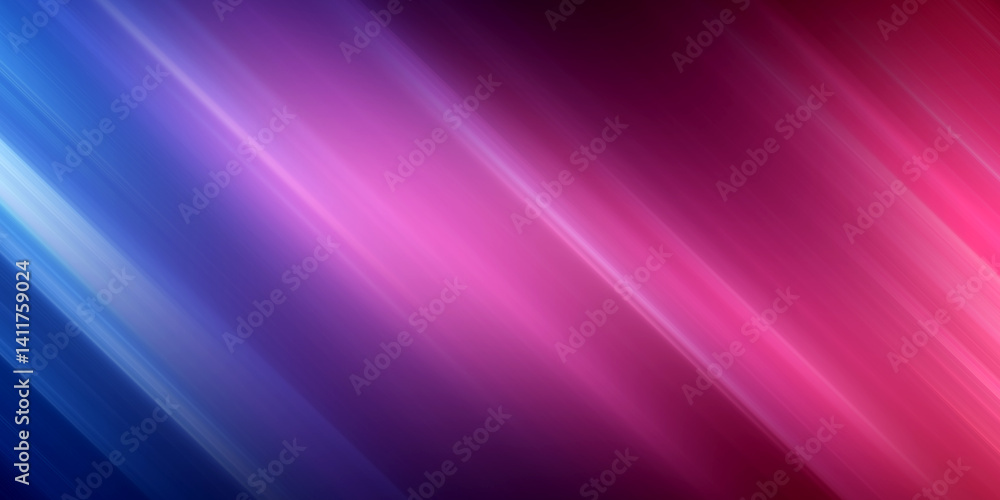 Aufkleber abstract background with speed light effect. blue pink texture wallpaper. generative ai