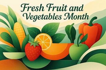 June: fresh fruit and vegetables month, lemon month, mango month