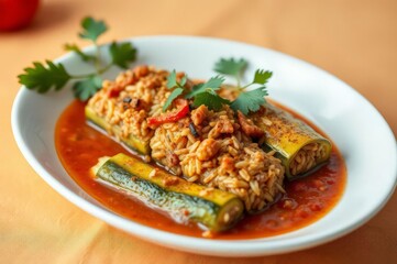 Delicious Kousa Mahshi Presentation