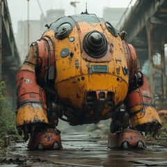 The monster is funny and cute. Generative AI