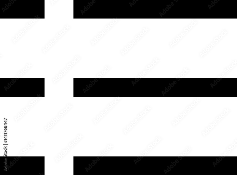 Poster hamburger menu flat icons. ui website design elements. navigation icons for mobile app and user inte