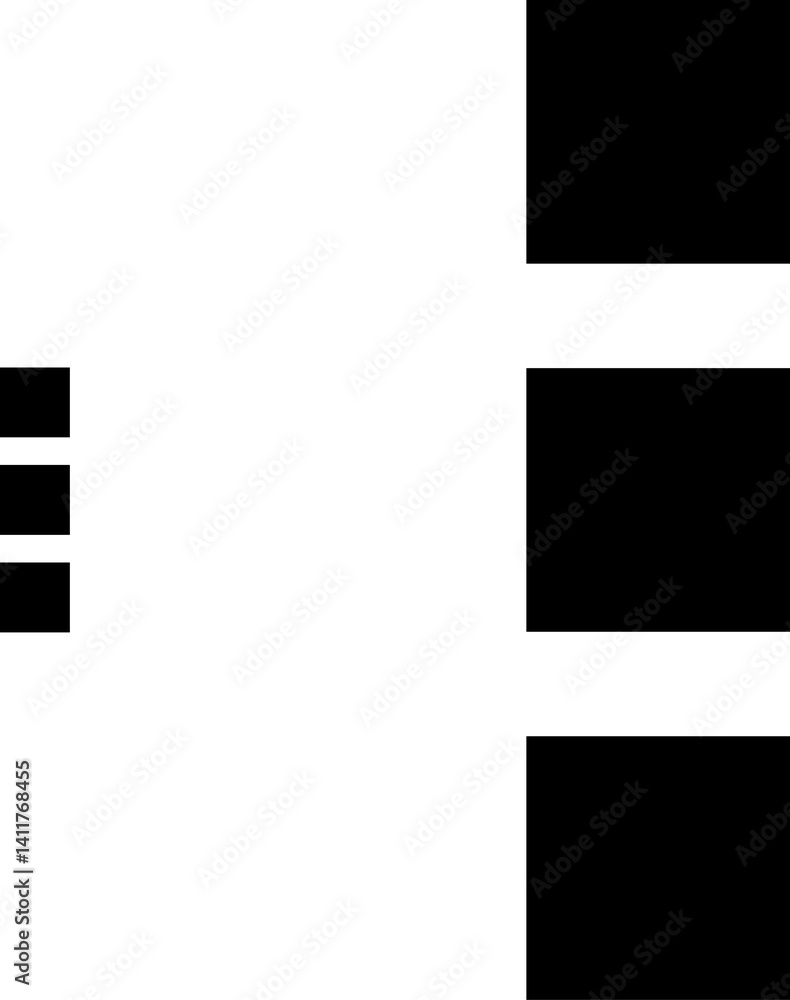 Poster hamburger menu flat icons. ui website design elements. navigation icons for mobile app and user inte