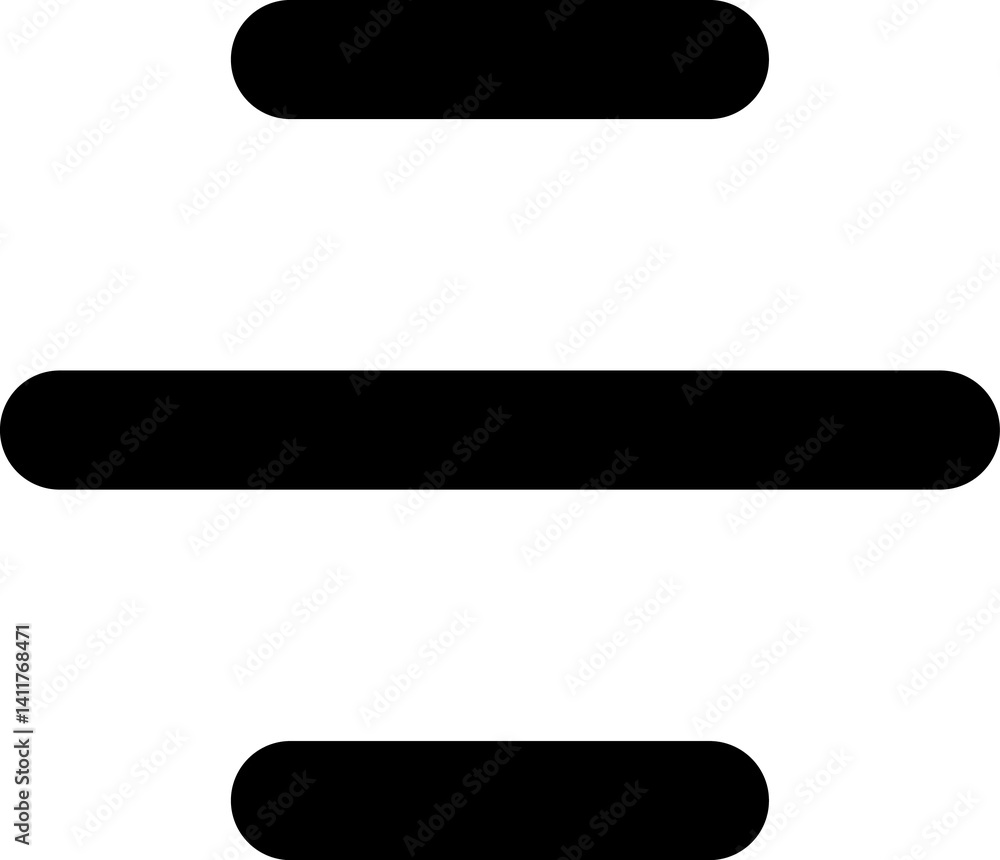 Poster hamburger menu flat icons. ui website design elements. navigation icons for mobile app and user inte