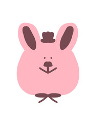 pink piggy ,토끼