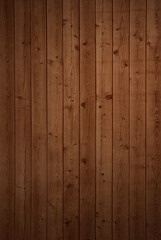 Obraz premium Alte Holzbretter mit brauner Farbe