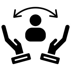 Retention Glyph Icon Style