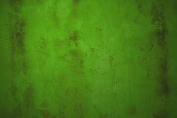 Fototapeta premium Schmutzige Oberfläche als grüner Hintergrund
