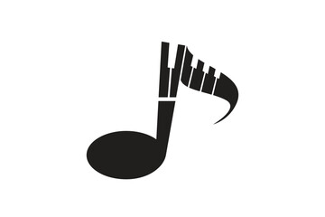 music and piano logo © bady
