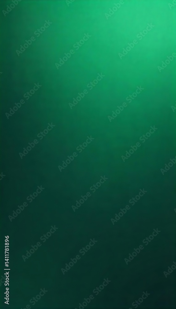 Aufkleber generative ai emerald green gradient background for design and art