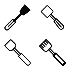 spatula icon set
