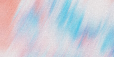 Abstract background with blurred pastel colors of peach pink blue and white diagonal streaks art design
