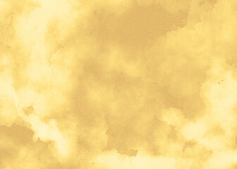 黄土色の水彩テクスチャ横背景