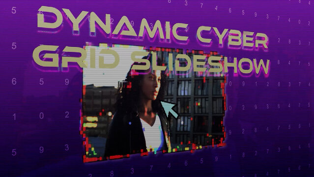 Dynamic Cyber Grid Slideshow