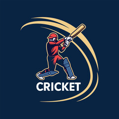 Cricket logo design