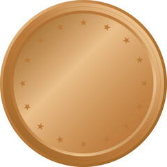 Bronze Medal Badge Element