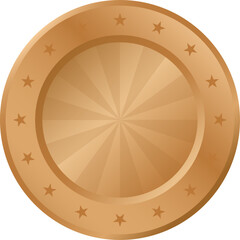 Bronze Medal Badge Element