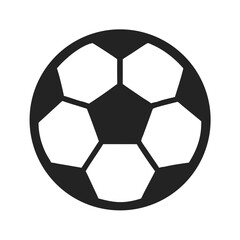 Obraz premium Soccer Ball Icon Representing Football Game and Team Sports Activity