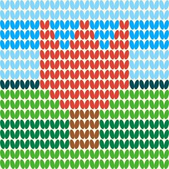 Fabric pattern, wool pattern, pattern, knitting pattern, background
