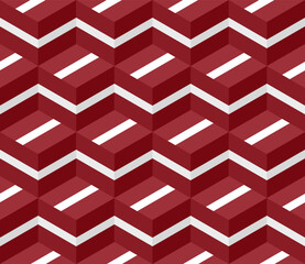 latvia flag box pattern. vector illustration