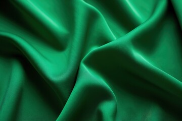 Obraz premium Black dark teal jade emerald sea aventurine green abstract background. Silk satin fabric. Glitter shimmer. Color gradient. Line stripe wave shadow. Drapery curtain. Luxury elegant subtle. Blank design