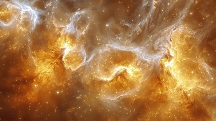 Abstract nebula space image