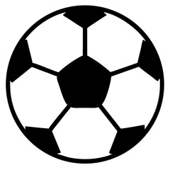 Fototapeta premium Football ball icon