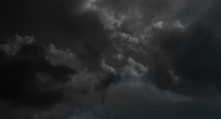 Cloud storm sky dark rain lightning thunder stormy typhoon nature light scene rainy atmosphere...