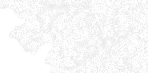 Black and white lines seamless Topographic map patterns, topography line map. Vintage outdoors style. The stylized height of the topographic map contour in lines and contours isolated on transparent.