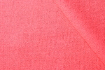 Fototapeta premium red texture of fabric textile, abstract image for fashion cloth design background