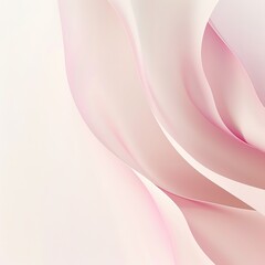 Soft Abstract Pink Silk Waves – Elegant Flowing Fabric Texture Background
