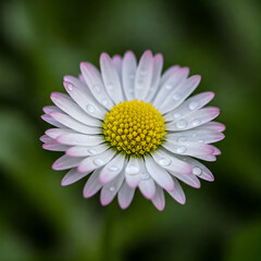 Obraz premium The daisy flower and sunshine