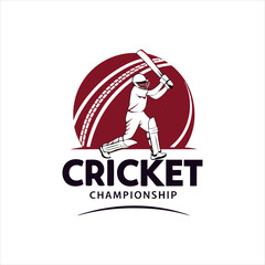 Cricket championship logo