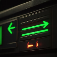 Automated roller conveyor system 3D render icons