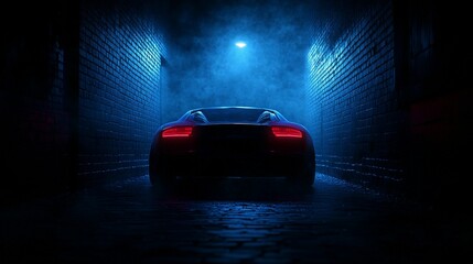 Night Drive: Blue Alley