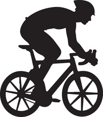 Fototapeta premium Bicycle Rider Bundle for Cricut