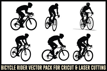Obraz premium Bicycle Rider Bundle for Cricut