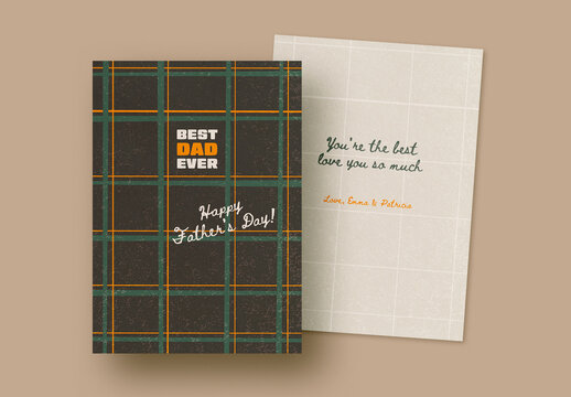 Rustic Father&rsquo;s Day Card