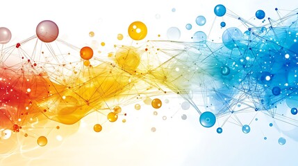 proteomics and systems medicine, illustrating the integration of proteomics in systems medicine approaches, colorful and detailed, clean design, no text,