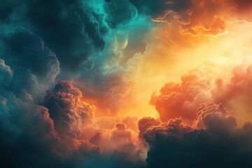 Cloud computing and data integration shown in modern tech background with glowing digital patterns