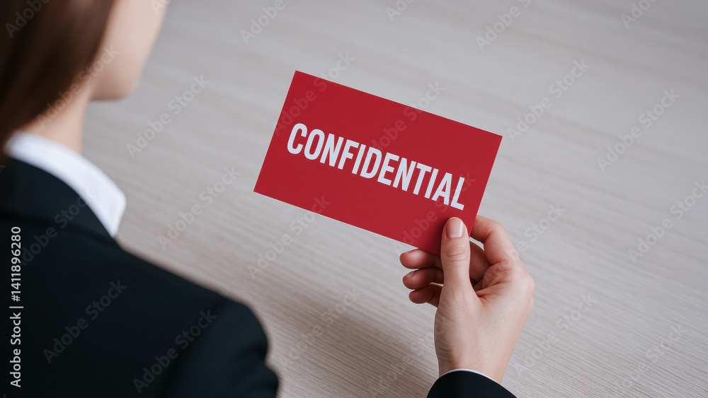 Poster confidential documents are essential to stop corruption and maintain trust in business practices. th