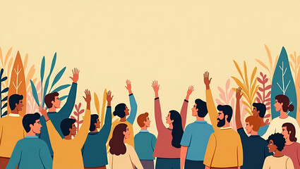 Design Engaging Labour Day Community Outreach Visuals: Highlight Volunteer Spirit, Social Advocacy & Cultural Unity with Premium Photo Stock Imagery for Digital Awareness Campaigns.