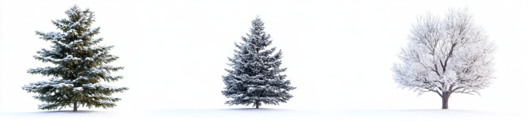 Fototapeta premium Winter Wonderland Trees (1)