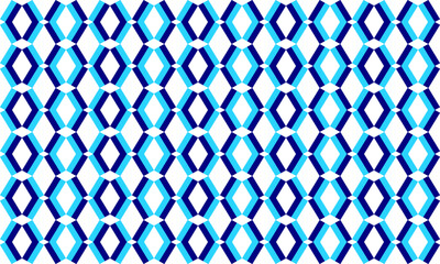 Seamless geometric double diamond vertical strip pattern in two tone blue triangle diamond checkerboard, chessboard seamless Repeat seamless pattern design for fabric printing or background