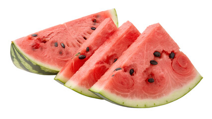 Watermelon isolated on transparent background