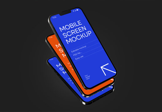 Smartphone Screen Mockup