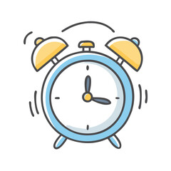 alarm clock with snooze button icon