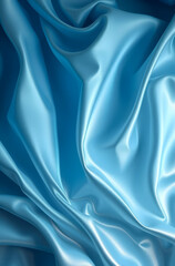 Obraz premium Silk-textured dreamscape shimmering in icy moonlit waves.